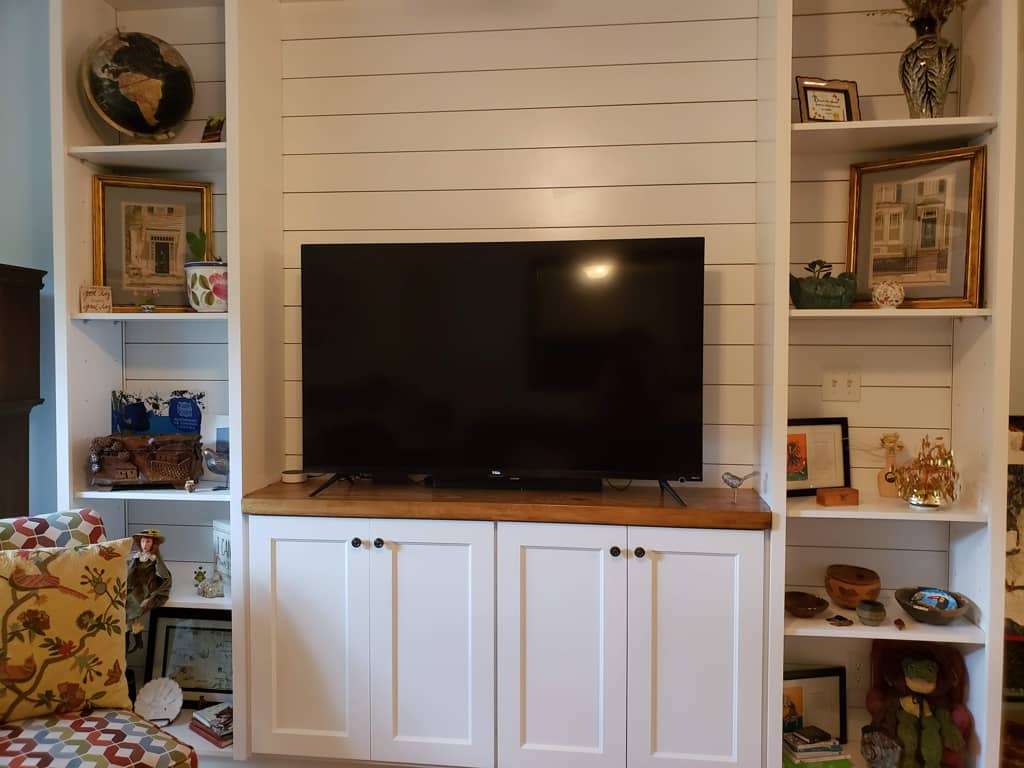 Green Ridge Built-in Entertainment Center.